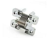 Bisagra de torsión plana con amortiguación cuadrada y posicionamiento de ángulo arbitrario, orificio cónico, bisagra de aleación de Zinc, 1 Uds.(5N.m)