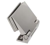 Bisagra de un solo lado Bisagra de puerta de vidrio de baño de acero inoxidable para ventana de puerta de vidrio de hogar de 8-12 mm