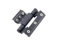 Bisagra De Ventana Bisagra de puerta y ventana aleación aluminio, puente roto, aislamiento térmico, bisagra plana abierta, bisagras gruesas plegables, 1 Uds Para Ventanas, Armarios(Gray-90mm)