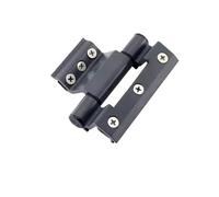 Bisagra De Ventana Bisagra de puerta y ventana de aleación de aluminio, puente roto, aislamiento térmico, bisagra de ventana plana y abierta, bisagras gruesas plegables, 1 Uds. Bisagras De Acero Inoxi