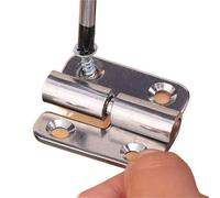 Bisagra desmontable con junta deslizante de acero inoxidable, bisagra abatible extraíble, conector de puerta, bisagra resistente for gabinete y cajón.(2.5 inches-4Set)