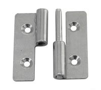 Bisagra desmontable de acero inoxidable con diseño de elevación adecuada para varios tipos de puertas (40 x 30 x 1,5 derecha)