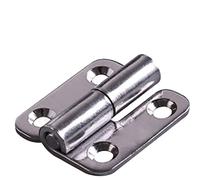 Bisagra desmontable en forma de bandera de acero inoxidable de 1.5/2/2.5 pulgadas, para puertas de aluminio, puerta de baño, bisagras extraíbles, derecha, 2 pulgadas