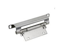 Bisagra desmontable oculta irregular de acero inoxidable 304 (1 unidad)(126mmX23.4mm)