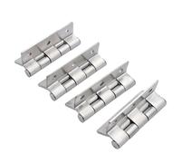 Bisagra doblada de acero inoxidable CL254 puerta de gabinete de distribución derecha 1 Uds(CL254-4Aright/polished)