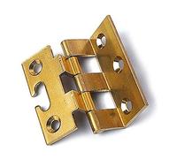 Bisagra doble curva Comferut art. 107 (cuello 10) de latón, sin terminar