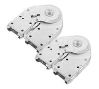 Bisagra Escalera Metal 60Mm X 23Mm 2 Unidades Accesorio Acero Inoxidable para Escalera Plegable Ático Repue Resistente y Multifuncional para Bricolaje y