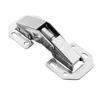 Bisagra for gabinete con 2-10 tornillos de fijación, sin necesidad de taladrar. Bisagra de 90 grados. Herrajes for muebles.(2Pcs)
