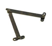 Bisagra for muebles, bisagras de cierre puertas, soporte metal resistente ajustable 2 piezas for uso en escritorios, armarios, cofres y mesas(Green bronze)