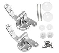 Bisagra for tapa de asiento inodoro, ajuste bisagra for, Universal, montaje, 2 uds Para Bisagras Asiento WC