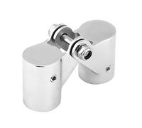 Bisagra Giratoria Plegable para Toldo Plegable Barco Tubería Hierro Acero 22mm Diámetro Exterior Tubo Riel Junta Dosel Asta Bandera Adecuada