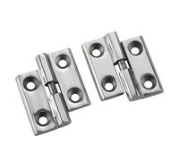 Bisagra gruesa desmontable de acero inoxidable for maquinaria industrial, equipo, puerta armario eléctrico, bisagra resistente con soporte carga(50x50-Right)