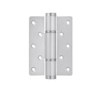 Bisagra hidráulica ajustable de cierre silencioso, montaje Invisible, herrajes for muebles de puerta plegable, 1 ud.(Silver)
