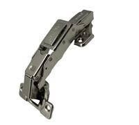 Bisagra hidráulica de 165 grados, amortiguador puerta armario cocina esquina desmontable, Cierre Suave, herrajes for muebles silenciosos, 1 ud(Full Overlay-1pc)