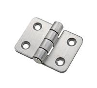 Bisagra industrial pequeña de 2 pulgadas con forma de mariposa de acero inoxidable 304, bisagra plana y plegable for puerta de gabinete, 48 x 36 x 2 pulgadas(CL077-2B)