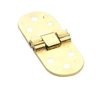 Bisagra invisible, 4 piezas bisagras ocultas de 180 grados aleación de zinc multicolor for puerta de gabinete(Gold)