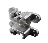 Bisagra Invisible de acero inoxidable 304, puerta plegable cruzada oculta, herrajes for muebles de página de madera, 1 ud.(A6 (55KG))