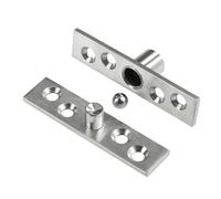 Bisagra Invisible De Acero Inoxidable Con Eje Tierra Giratorio 360 grados, Herrajes For Muebles, Puerta Oculta, Arriba Y Abajo, 1 Uds FáCiles De Instalar(M)