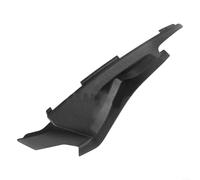 Bisagra lateral izquierda del capó 1 cubierta de la bisagra del capó del deflector del limpiaparabrisas para Honda Civic plástico negro ajuste directo OEM 73165T20A01 pieza de automóvil exterior