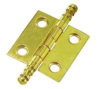 Bisagra latonada de 35x30 mm, fabricada en latón, con excelente resistencia y durabilidad. Diseñado para: puertas y muebles.