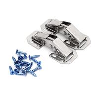 Bisagra, metal, bisagra de puerta con rodamiento bolas acero, desmontable, 2 piezas fácil montaje, bisagras resortes for armario cocina ocultas 90 grados