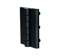 Bisagra negra de aleación de zinc CL226-5A, 180 grados, for gabinete de distribución de equipos (1 unidad)(Black)