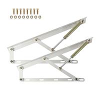 Bisagra neumática de resorte de gas resistente para camas de almacenamiento, mecanismo de elevación plegable que mejora la accesibilidad de almacenamiento de la cama