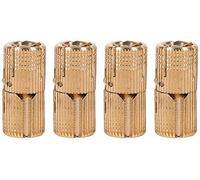 Bisagra oculta, 4 bisagras ocultas de cobre para caja, caja de regalo, encimeras (14 mm)