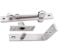Bisagra oculta de la puerta giratoria de 360 grados de la puerta giratoria de acero inoxidable superior e inferior bisagra de la puerta 90 grados