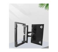 Bisagra oculta extraíble de acero inoxidable, bisagra pivotante oculta de alta resistencia de 360 grados for puertas invisibles de piedra, azulejo y mármol(11.8x15.8x1.8")