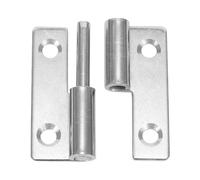 Bisagra oculta para puerta de gabinete superpuesta Bisagra desmontable con junta deslizante bisagra de acero inoxidable for puerta armario muebles(40X30X1.5 Left)
