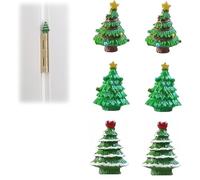 Bisagra para árbol de Navidad, decoración magnética para el hogar, mini árbol de Navidad, decoración decorativa, regalo para fiestas en casa (juego D)