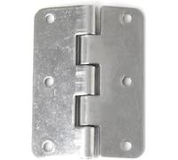 Bisagra para puerta de armario eléctrico, Bisagra industrial plegable for electrodomésticos, puerta de gabinete distribución acero inoxidable, 1 Uds