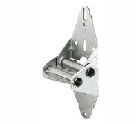 Bisagra para puerta de garaje Prime-Line GD 52325 n. 5 de acero galvanizado. Compatible con rodillo de v stago de 7/16 pulg. (paquete de 1).