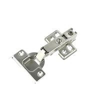 Bisagra para ventana Bisagra oculta de superposición completa for reemplazo de gabinete de cocina de esquina, herraje for puerta plegable de armario(50 PCS)