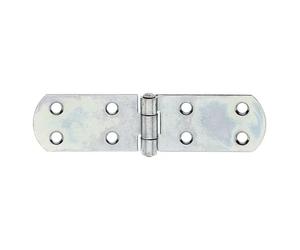 Bisagra perforada (An x Al: 156 x 35 mm, Espesor: 2 mm, Zincado)