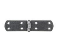 Bisagra perforada Duravis® (L x An x Es: 156 x 35 x 2 mm, Diamante negro)