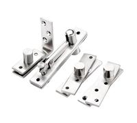 Bisagra pivotante de puerta de acero inoxidable con rotación de 360 grados, eje de ubicación de 64 mm a 150 mm, resistente.(1Pc Style9)