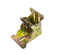 Bisagra Plegable Autoblocante Soporte de bisagra plegable for patas (2/4 piezas), soporte 0-90-180 grados, autoblocante con tornillos(Color zinc 4sticks)