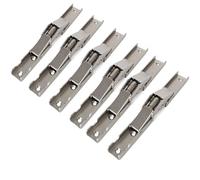 Bisagra plegable de 90 grados para puerta/estante oculto, soporte de mesa, piezas de muebles (6 piezas)