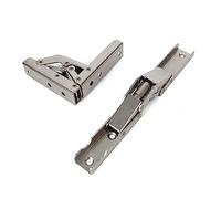 Bisagra plegable de 90 grados YIDELAI Bisagra plegable elástica de acero inoxidable Accesorios para puertas de armarios Soporte para estantes de pared