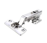 Bisagra Serie C, puerta de acero inoxidable, bisagras hidráulicas, amortiguador, Cierre Suave for armario, herrajes for muebles(Full Overlay)