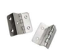 Bisagras 10 Piezas De Hierro Esquina Bisagra De Ángulo Recto Puerta De Flexión 44 Abrazadera 15Mm Placa Doblando Bisagra De Triple Pliegue Bai Lat