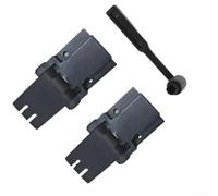 Bisagras antipolvo para tocadiscos Kenwood 67F, color negro