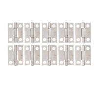 Bisagras Armario 10 bisagras de 1 pulgada acero inoxidable 304 con 4 orificios, plegables, for puertas armarios y cajas marinas para Armarios