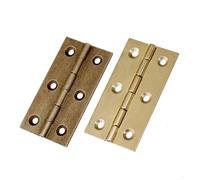 Bisagras Armario 10pcs/bag Solid Brass Hinges Vintage Furniture Hardware Door And Window Cabinet Box Concealed Hinge Cabinet Hardware With Matching Screws