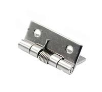 Bisagras Armario Bisagra de resorte de cierre automático, bisagras de puerta de acero inoxidable, accesorios de Hardware for muebles, 1/1, 5/2/2, 5/3/4 pulgadas, 2 uds.(1 Inch)