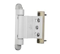Bisagras Armario Bisagra de ventana plástico Fácil instalación Ventana puerta abatible corredera desmontable espesante para Armarios
