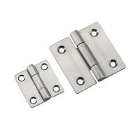 bisagras Bisagra cuadrada de acero inoxidable 304, 50x50, 75x75, 2, 3 pulgadas, rodamiento bisagra puerta Industrial, 1 Uds(CL113-B)