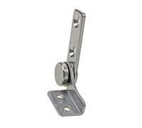 bisagras Bisagra de amortiguación acero inoxidable 304, soporte posicionamiento parada torsión no ajustable, 1 Uds(TB-Right,4.5N.m)